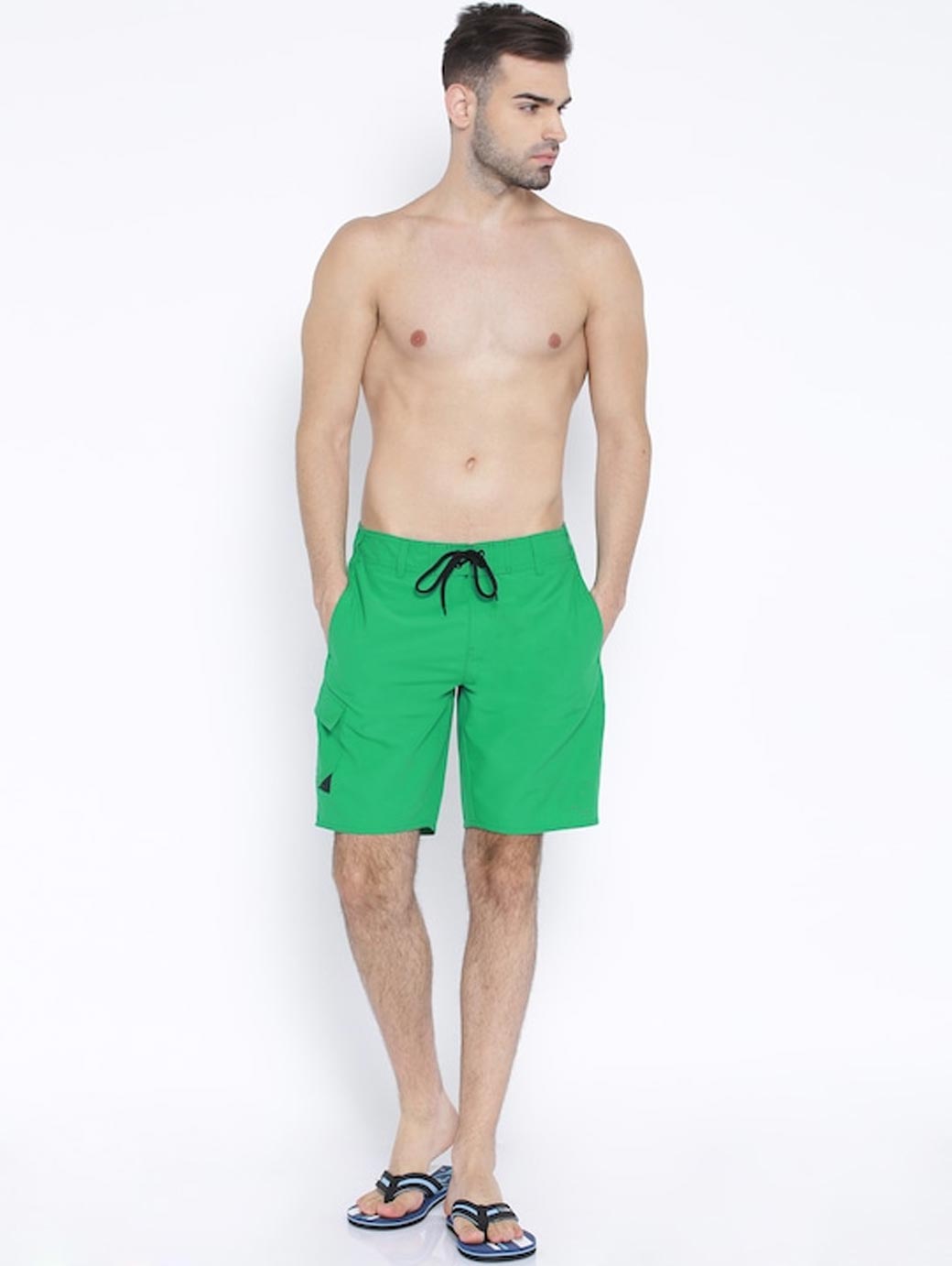 Mens Green Leafs Swim Short main image 0